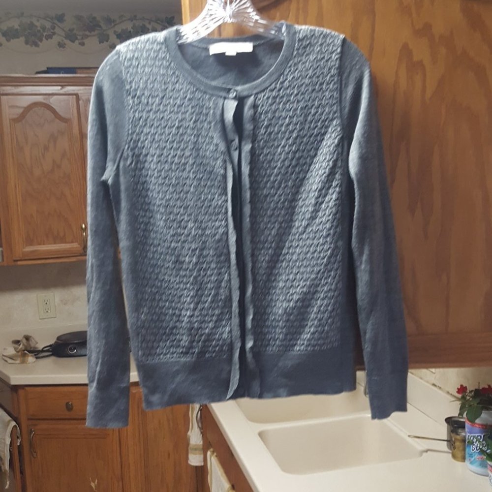 ANN TAYLOR LOFT WOMENS SWEATER  CARDIGAN SIZE  S